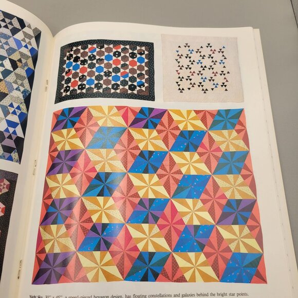 Equilateral Triangle Patchwork Quilt Pattern Book 11 Patterns Sara Nephew - Picture 4 of 7